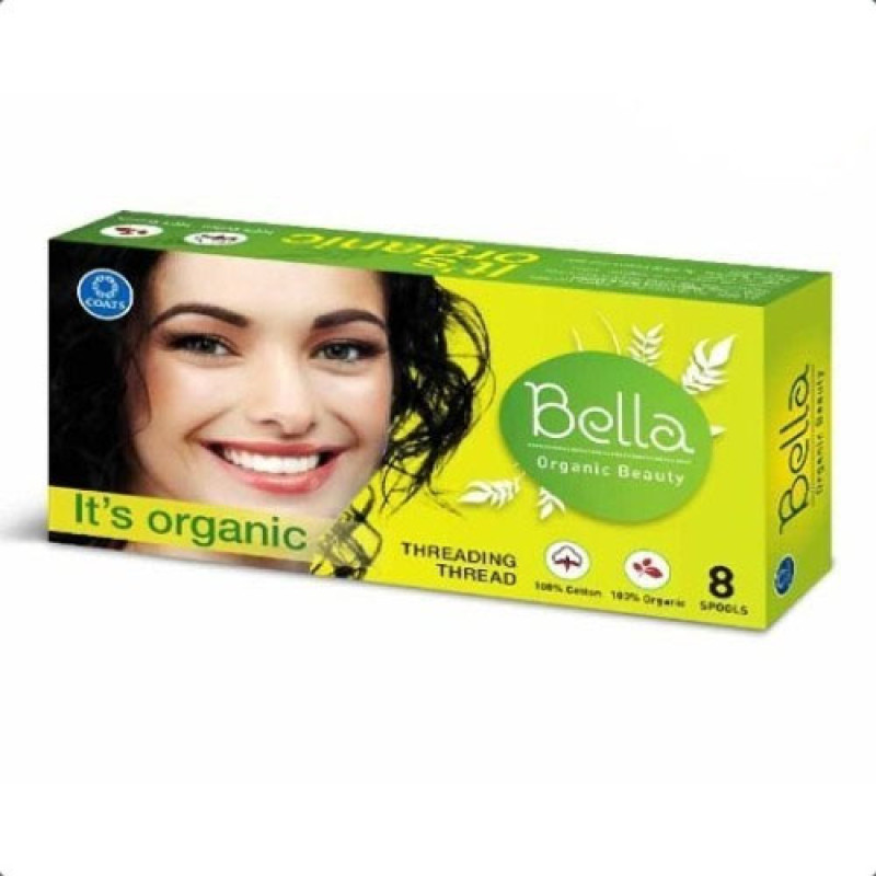 Bella Organica Eyebrow Thread (Pack of 8 Spool)