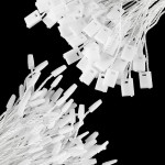 7-Inch Flat White Nylon Hang Tags (1000 Pcs)