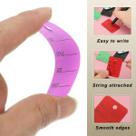 1 Part Printed Garment Price Paper Tag 1000pcs Paper Label (Purple)