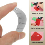 1 Part Printed Garment Price Paper Tag 1000pcs Paper Label (Grey)