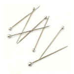 Prym Silver Head Steel Shirt Pins - Pack of 5000 pins