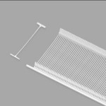 35mm White Tagging Barb for Standard Tag Gun, Plastic Pins (Set Of 5000,)